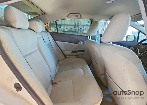 2012 Honda Civic Hybrid из США, поврежденный, VIN JHMFB4F27CS000833